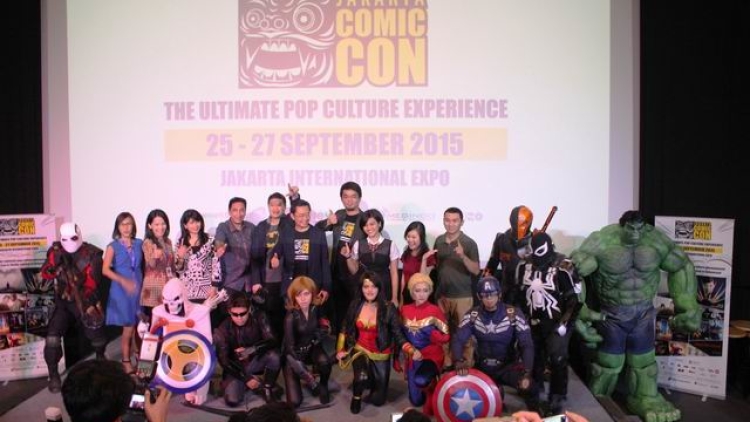 Siapkan diri kalian, Ratusan Super Hero dan Jagoan Komik Siap Menyerbu Ibu Kota!! (1) Siapkan diri kalian, Ratusan Super Hero dan Jagoan Komik Siap Menyerbu Ibu Kota!! (1)
