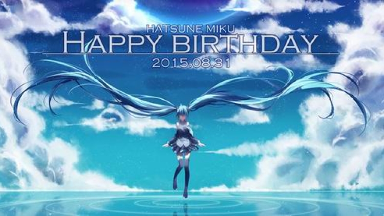 Tanjoubi omedetou! Hari ini adalah ulang tahun ke-8 Hatsune Miku