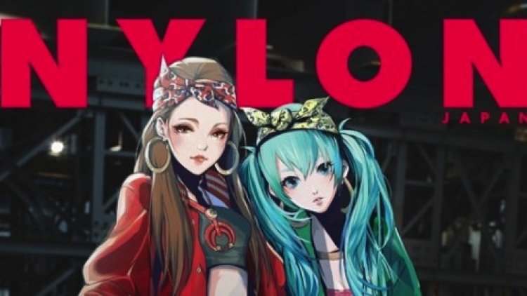 Namie Amuro Hatsune Miku NYLON copy