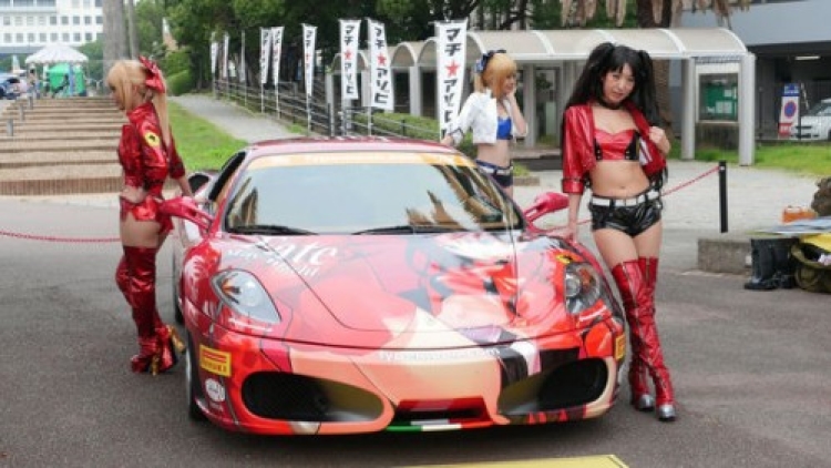 Fate:stay night Ferrari Itasha Fate:stay night Ferrari Itasha
