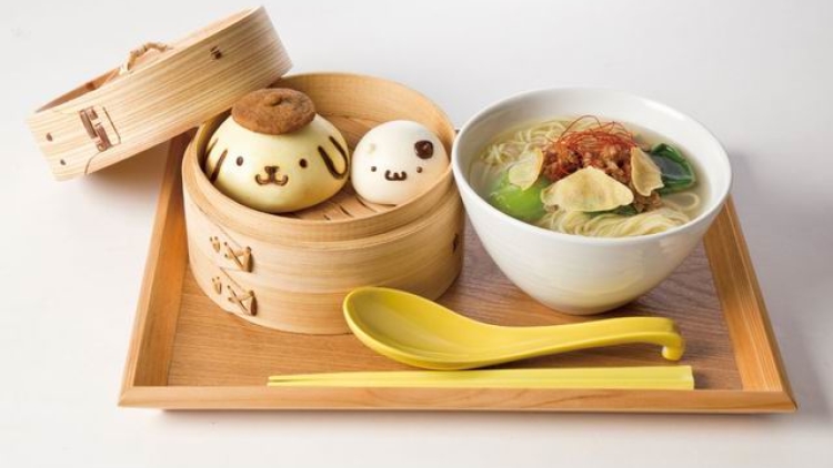 POMPOMPURIN Café ketiga telah dibuka di Yokohama, Jepang (1)