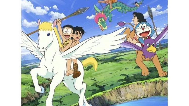 Promosi film baru Doraemon tampilkan pegulat, komedian, dan aktris cilik Jepang (2)