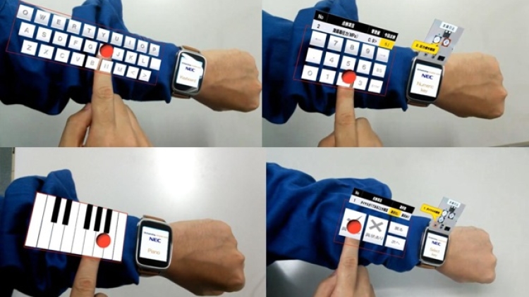 ARmKeypad, keyboard virtual di lengan kini telah dikembangkan di Jepang (1) ARmKeypad, keyboard virtual di lengan kini telah dikembangkan di Jepang (1)