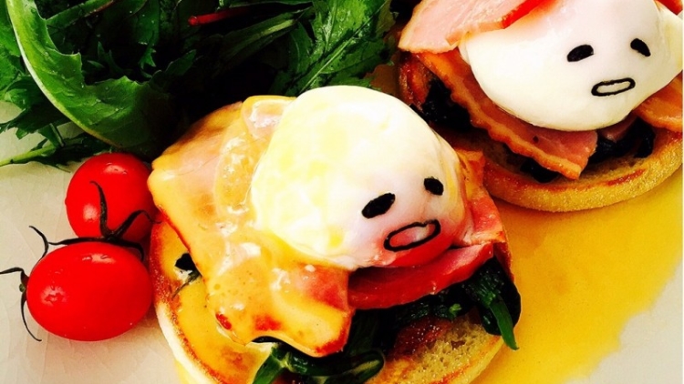 Gudetama Eggs Benedict - Copy