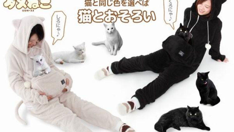 Jalan-jalan dengan kucing peliharaan di musim dingin semakin lengkap dengan Neko Suit yang hangat ini! (1)