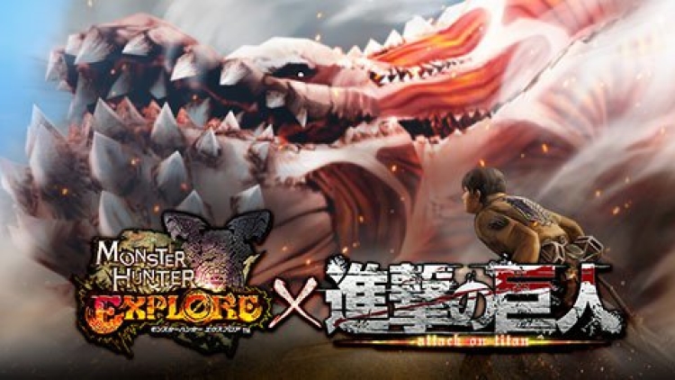 Kolaborasi Attack on Titan x Monster Hunter tampilkan monster-monster unik (1)