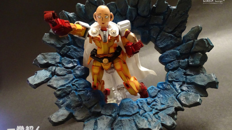 Model Gundam One Punch Man Model Gundam One Punch Man