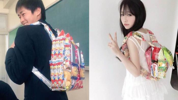 Unik! Tas Ransel Berbahan Kemasan Camilan Ini Jadi Tren di Kalangan Pelajar Jepang! Unik! Tas Ransel Berbahan Kemasan Camilan Ini Jadi Tren di Kalangan Pelajar Jepang!