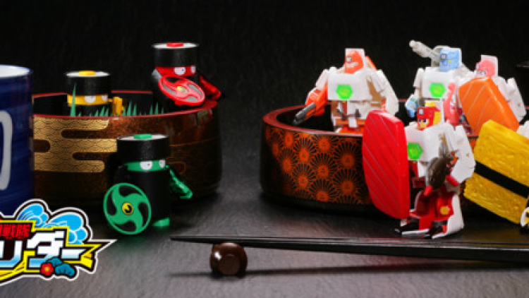 Wow! Robot sushi ini bisa berubah wujud hanya dengan sekali sentuh!