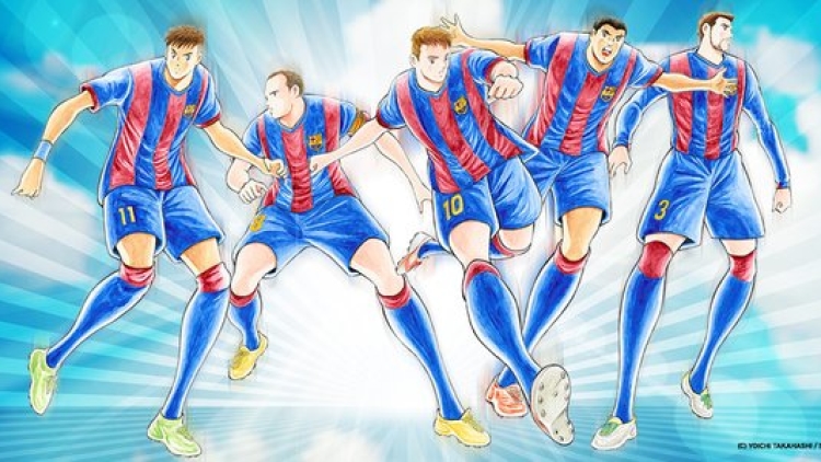 Mangaka 'Captain Tsubasa' Menyambut Kedatangan Tim FC Barcelona ke Jepang Dengan Ilustrasi Khasnya - FCBarcelona Mangaka 'Captain Tsubasa' Menyambut Kedatangan Tim FC Barcelona ke Jepang Dengan Ilustrasi Khasnya - FCBarcelona