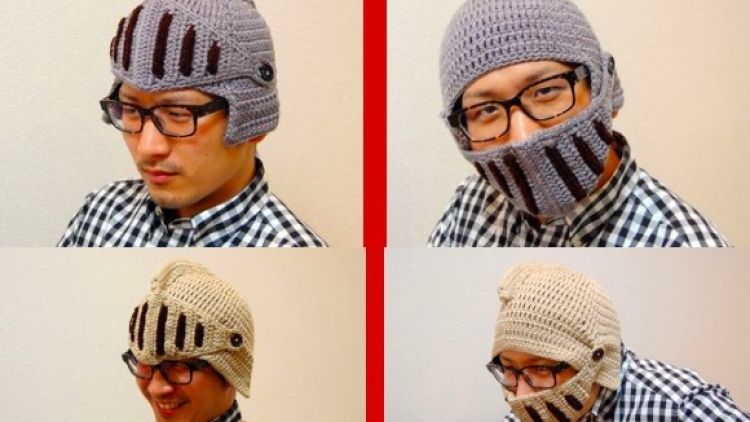 Topi Rajut Helm Kesatria Sakura ftrd