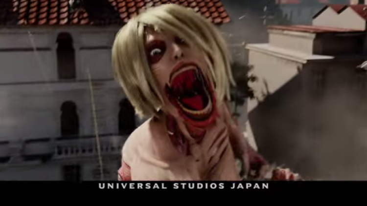 Universal Studios Japan Evangelion Attack on Titan