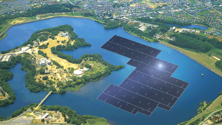 Jepang sedang membangun pembangkit listrik tenaga surya terapung & terbesar di dunia