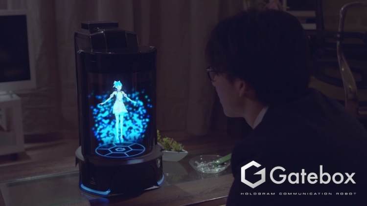 Karakter Hologram Communication Robot Gatebox