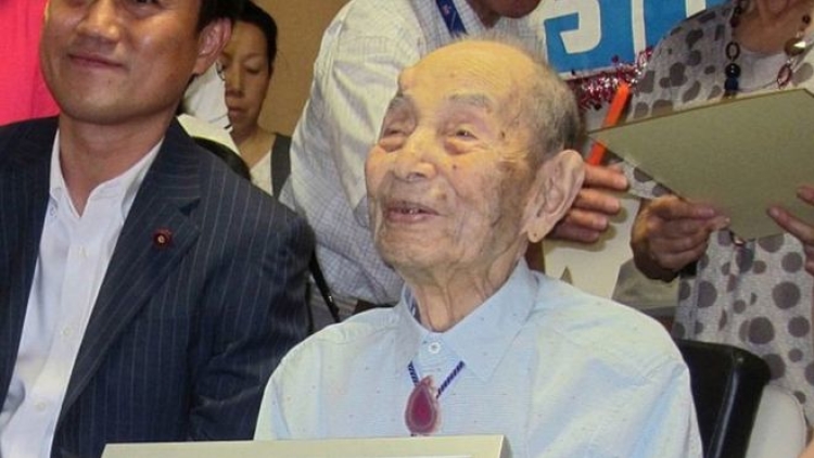 Pria tertua di dunia dari Jepang tutup usia Pria tertua di dunia dari Jepang tutup usia
