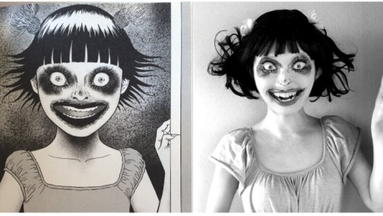 Seorang Fans Mereplika Berbagai Scene & Karakter dalam Manga Horor Junji Ito