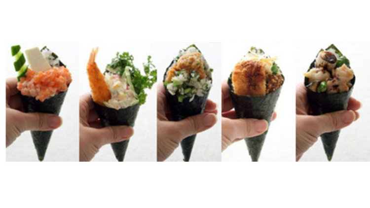 Temaki, sushi roll versi Brazil yang laris manis di Jepang