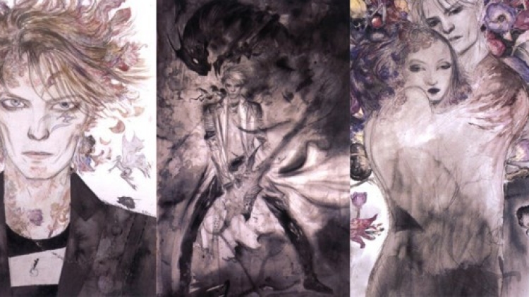 Yoshitaka Amano (Final Fantasy) membuat tribut untuk David Bowie (1) Yoshitaka Amano (Final Fantasy) membuat tribut untuk David Bowie (1)
