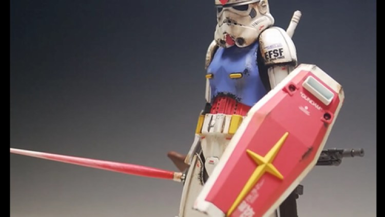 Keren! Fans ciptakan crossover stormtroopers Star Wars dan Gundam! (3)