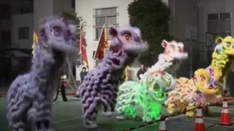 Tahun Baru Imlek dirayakan di Yokohama, Jepang (2)