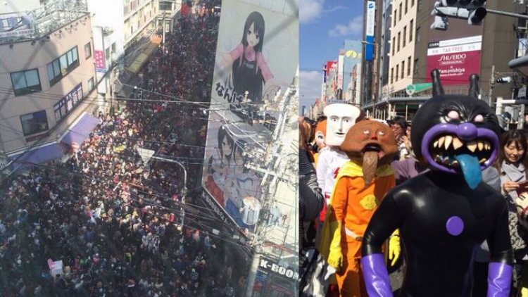 Cosplayer Jepang Membanjiri Jalanan di Osaka Cosplayer Jepang Membanjiri Jalanan di Osaka