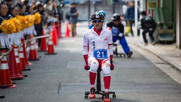 Isu-1 Grand Prix, Balapan Kursi Kantor di Jalanan Kembali Digelar di Jepang (3)