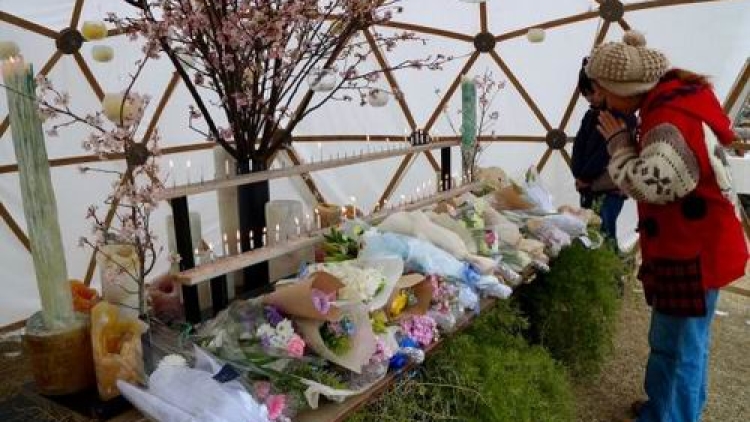 Jepang memperingati 5 tahun bencana gempa dan tsunami 2011 (3) Jepang memperingati 5 tahun bencana gempa dan tsunami 2011 (3)