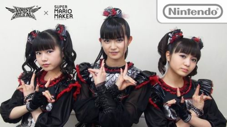 BABYMETAL Muncul Dalam Super Mario Maker (1)