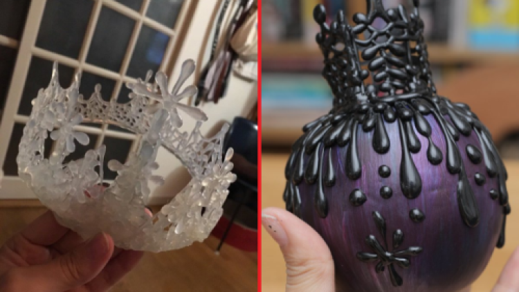 Benda-Benda Indah Ini Terbuat Dari Lem Tembak 1 Benda-Benda Indah Ini Terbuat Dari Lem Tembak 1