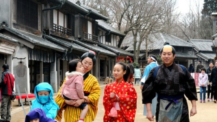 cosplay tradisional jepang