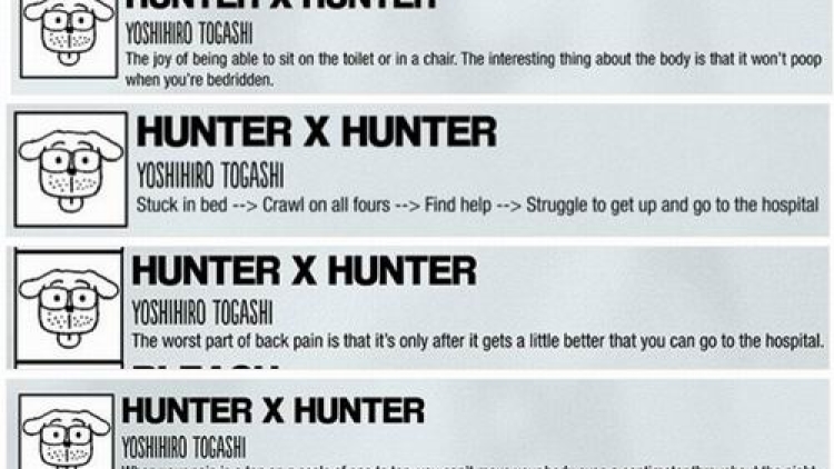 Komentar Mangaka Hunter x Hunter Hiatus Menjadi Tren di Weekly Shounen Jump! (1)