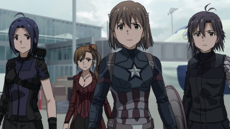 Seniman Ubah Karakter Marvel Civil War Menjadi Gadis Anime (1) Seniman Ubah Karakter Marvel Civil War Menjadi Gadis Anime (1)