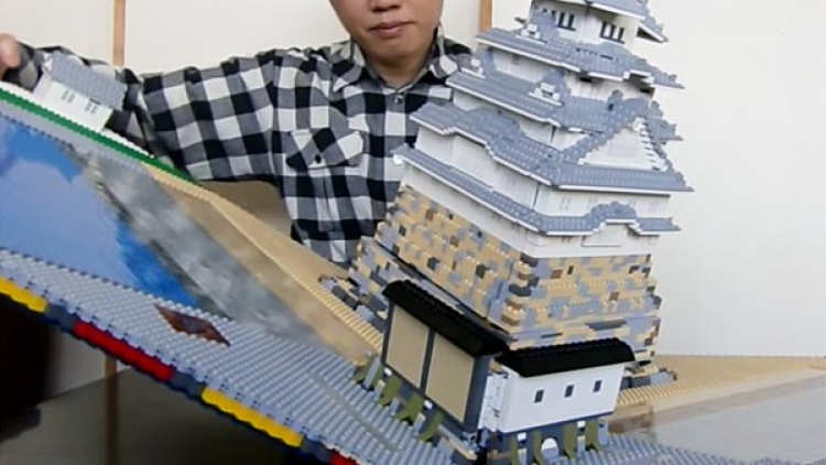 Sugoi! Ahli Lego Jepang Ciptakan Replika Kastil Himeji Yang Bisa Dilipat! (1) Sugoi! Ahli Lego Jepang Ciptakan Replika Kastil Himeji Yang Bisa Dilipat! (1)