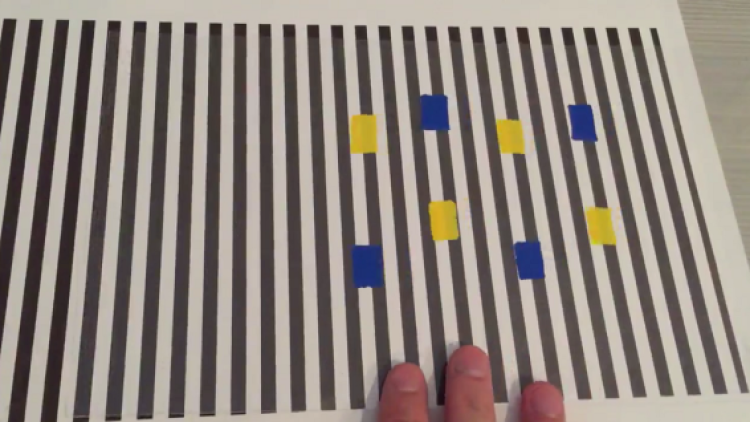 Ilusi Optikal Garis dan Warna ini Buat Netizen Terheran-heran Ilusi Optikal Garis dan Warna ini Buat Netizen Terheran-heran