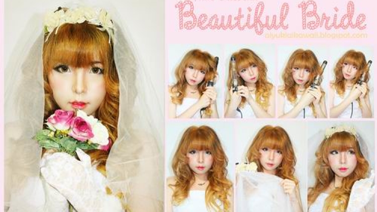 #JSnavigator Aiyuki Aikawa Diary ~ Tutorial Beautiful Bride Hairstyle (1)