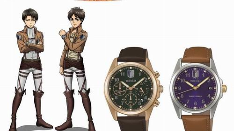 Jam Tangan Attack on Titan Akan Segera Diluncurkan di Jepang (1)