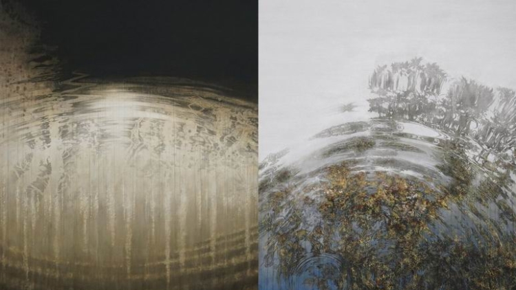 Keren! Ini Bukan Riak Air Sungguhan, Tapi Lukisan Karya Seniman Jepang! Keren! Ini Bukan Riak Air Sungguhan, Tapi Lukisan Karya Seniman Jepang!