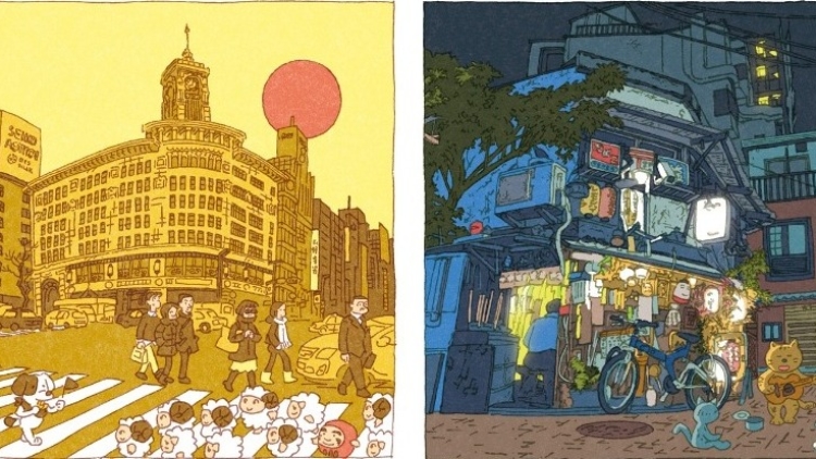 Seniman Jepang ini Buat Ilustrasi Menarik 100 Pemandangan Kota Tokyo 3 Seniman Jepang ini Buat Ilustrasi Menarik 100 Pemandangan Kota Tokyo 3