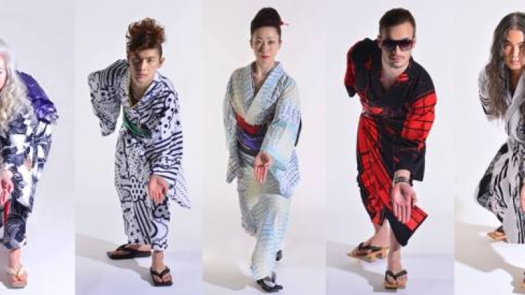 Tampil Edgy Dengan Yukata Rocker 1