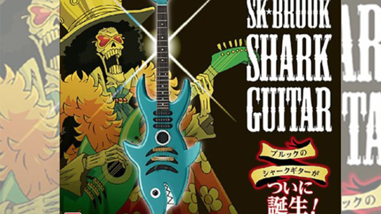 Gokil! Gitar Hiu Milik Brook One Piece Dijual di Jepang!
