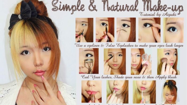 #JSnavigator Aiyuki Aikawa Diary ~ Simple & Natural Make-up Tutorial (1)