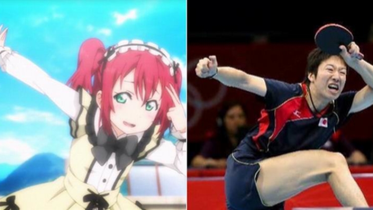 Kocak, Atlet Olimpiade Jepang Cabang Olahraga Tenis Meja ini Jadi Meme Anime! (7) Kocak, Atlet Olimpiade Jepang Cabang Olahraga Tenis Meja ini Jadi Meme Anime! (7)