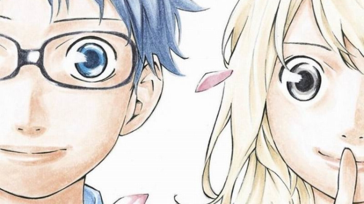 Mangaka Your Lie in April Gambar Ilustrasi Secara Langsung