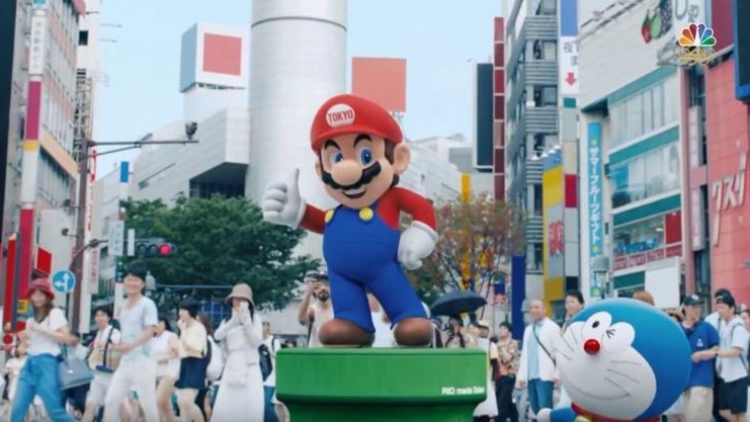 Perdana Menteri Jepang Tampil Sebagai Mario di Penutupan Olimpiade Rio (1) Perdana Menteri Jepang Tampil Sebagai Mario di Penutupan Olimpiade Rio (1)