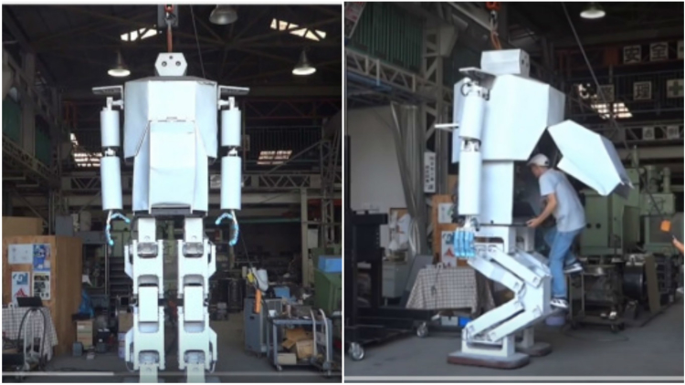 Perusahaan Kecil Osaka Kembangkan Robot Raksasa Yang Bisa DiKendalikan 0