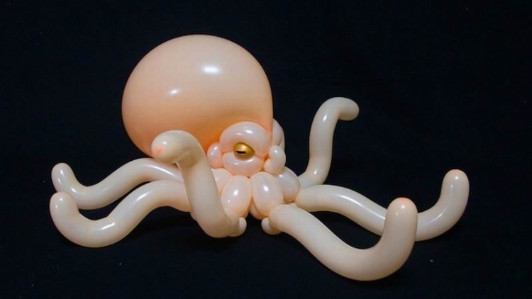 Seniman Jepang Ubah Balon Menjadi Aneka Hewan Unik (1)