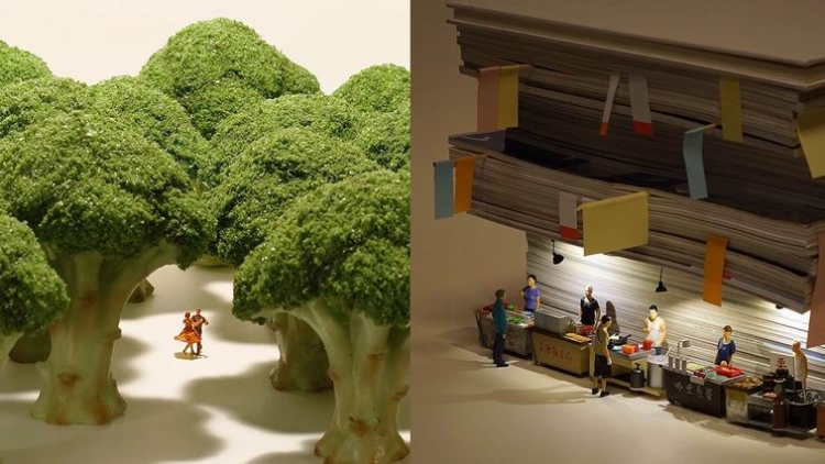 Kreatif, Seniman Jepang Tanpa Henti Ciptakan Miniatur Diorama Lebih Dari 5 Tahun!