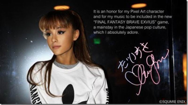 Lagu Ariana Grande Di-remix Ala Final Fantasy Brave Exvius dan Muncul Dalam Game-nya (1) Lagu Ariana Grande Di-remix Ala Final Fantasy Brave Exvius dan Muncul Dalam Game-nya (1)