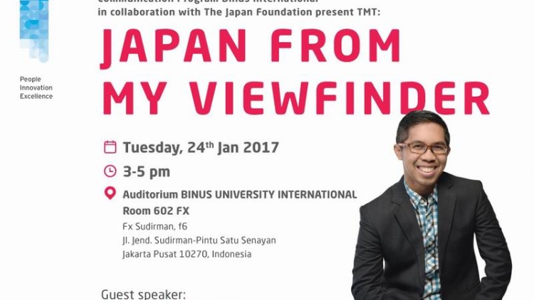 [Talk Show Event] Ahmad Fuadi Japan From My Viewfinder2