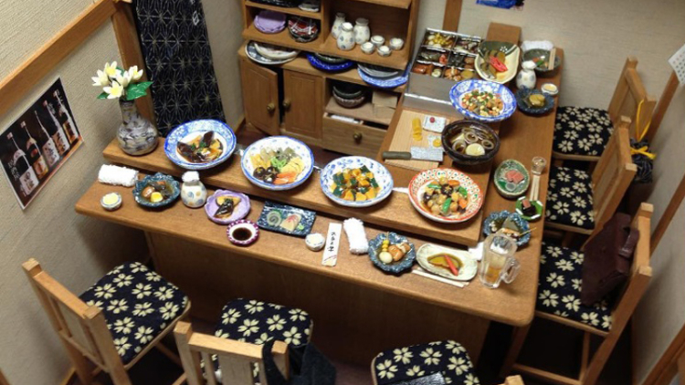 Menakjubkan, Seniman ini Buat Makanan Tradisional Jepang Mini Menakjubkan, Seniman ini Buat Makanan Tradisional Jepang Mini